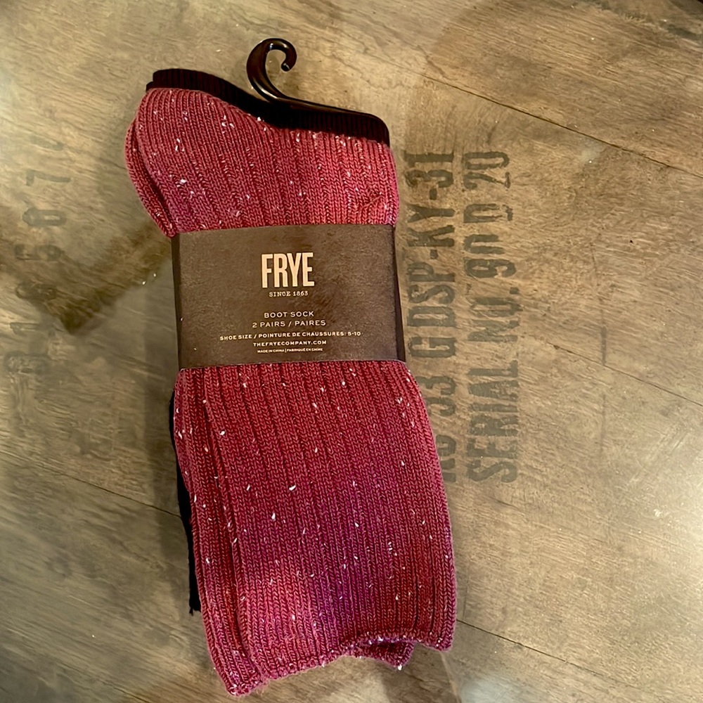 “NEW” Frye 2-pack Boot Socks